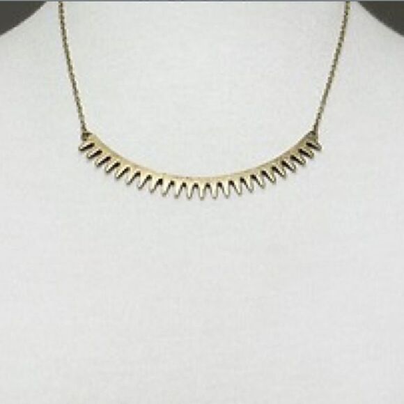 Tiny Teeth Necklace - Antique gold - Picture 1 of 4